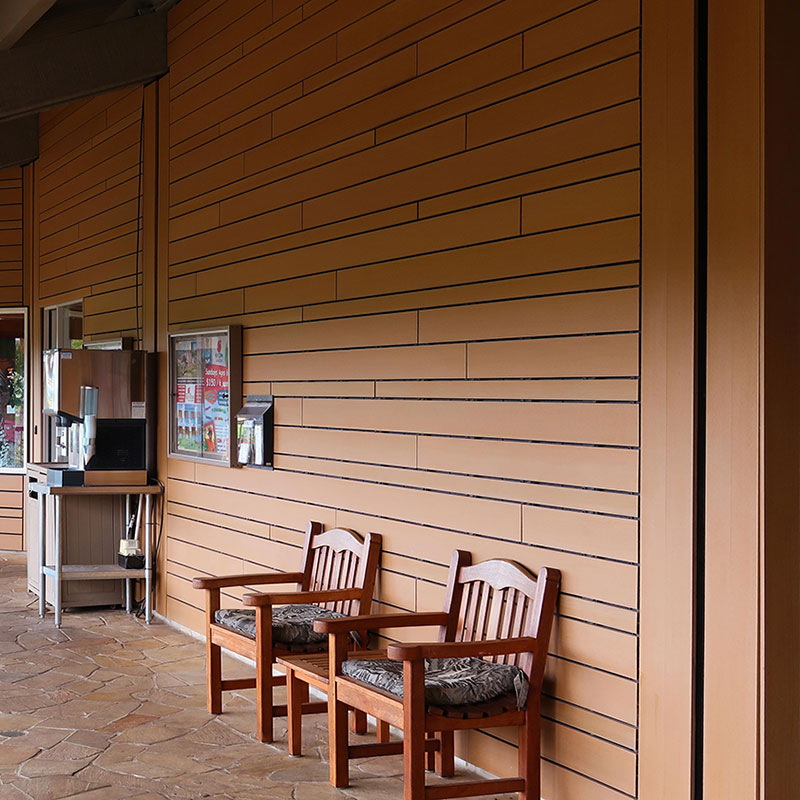 image of resysta on ko'olina golf pro shop supplied by pacific american lumber